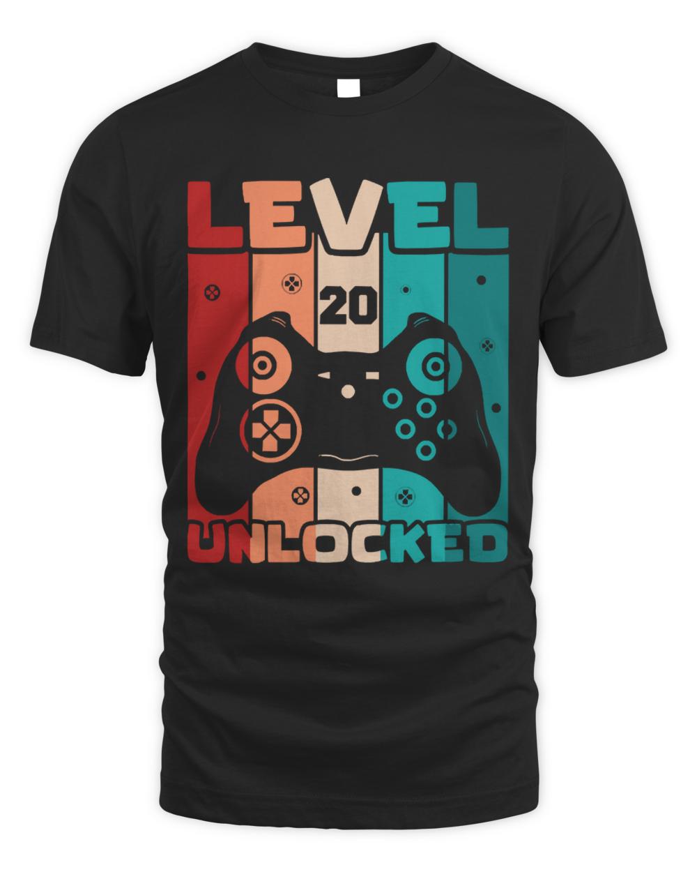 Level 20 Unlocked T- Shirt Level 20 Unlocked T- Shirt