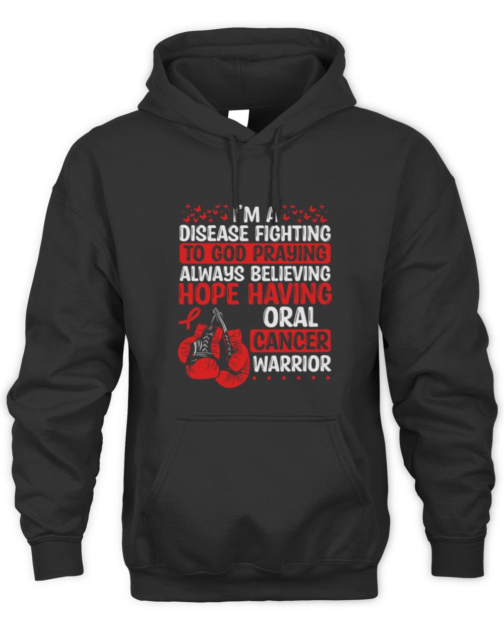 Oral Cancer Warrior God Oral Cancer Awareness T-Shirt
