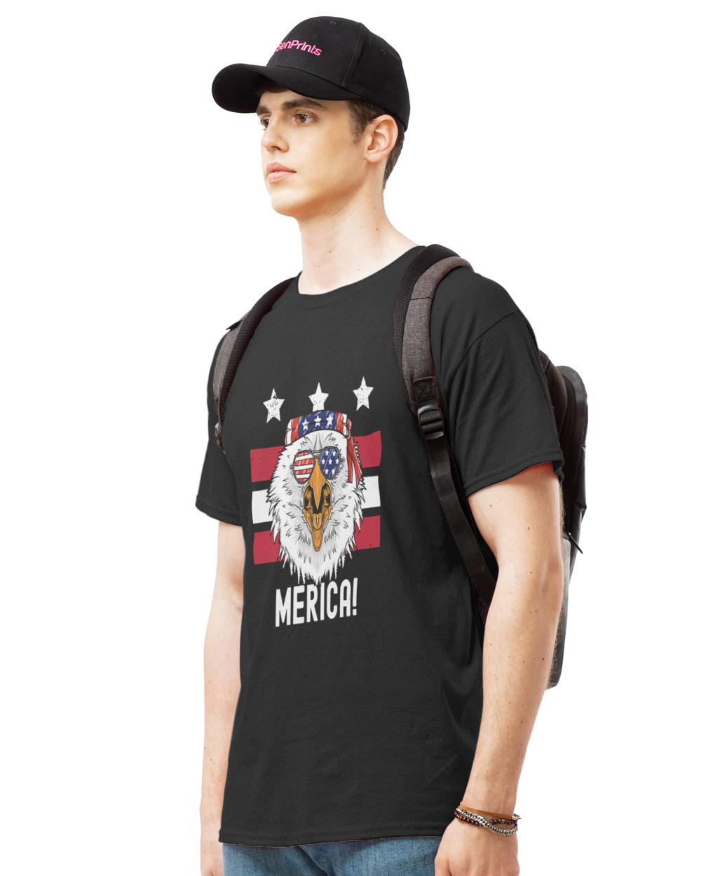 4th Of July T- Shirt Merica 4 T H O F J U L Y ✅ Independence Day T- Shirt