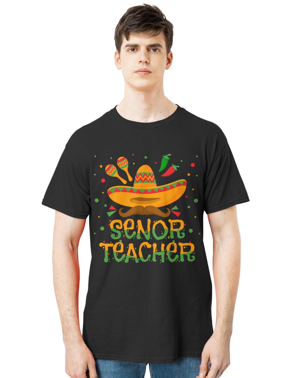 Teacher T-ShirtTeacher - Senor Teacher T-Shirt