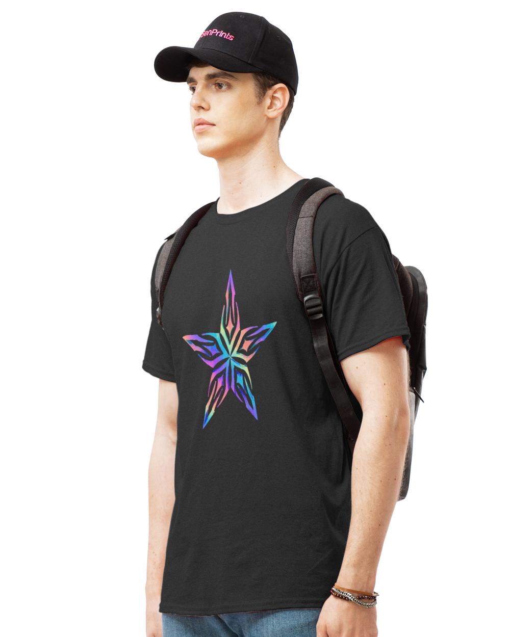 Star T- Shirt Multicoloured star T- Shirt