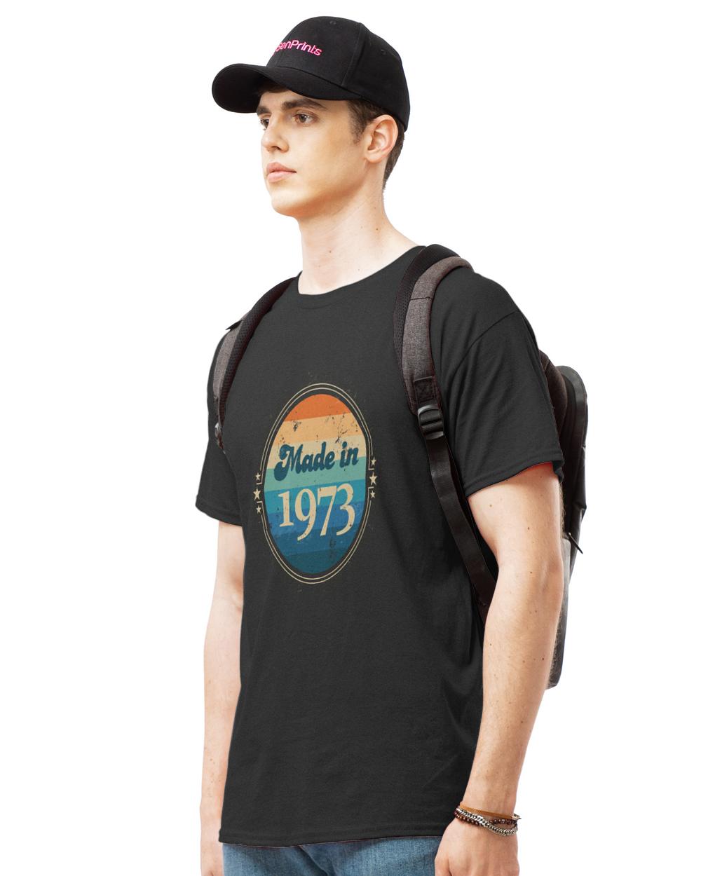 1973 T- Shirt Retro Vintage Made In 1973 T- Shirt