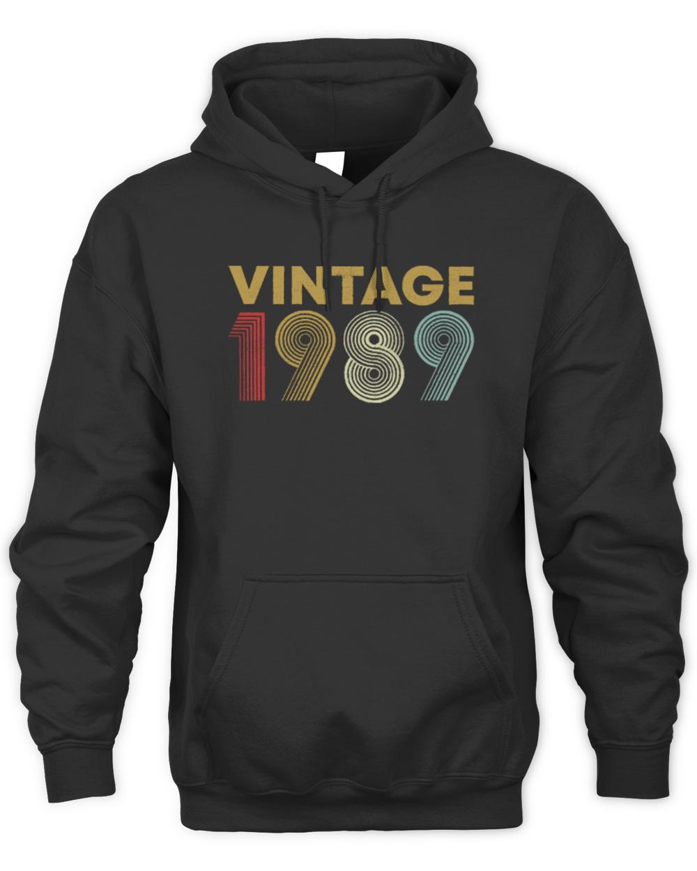 Vintage 1989 T-ShirtVintage 1989 34th Birthday 34 Years Old T-Shirt