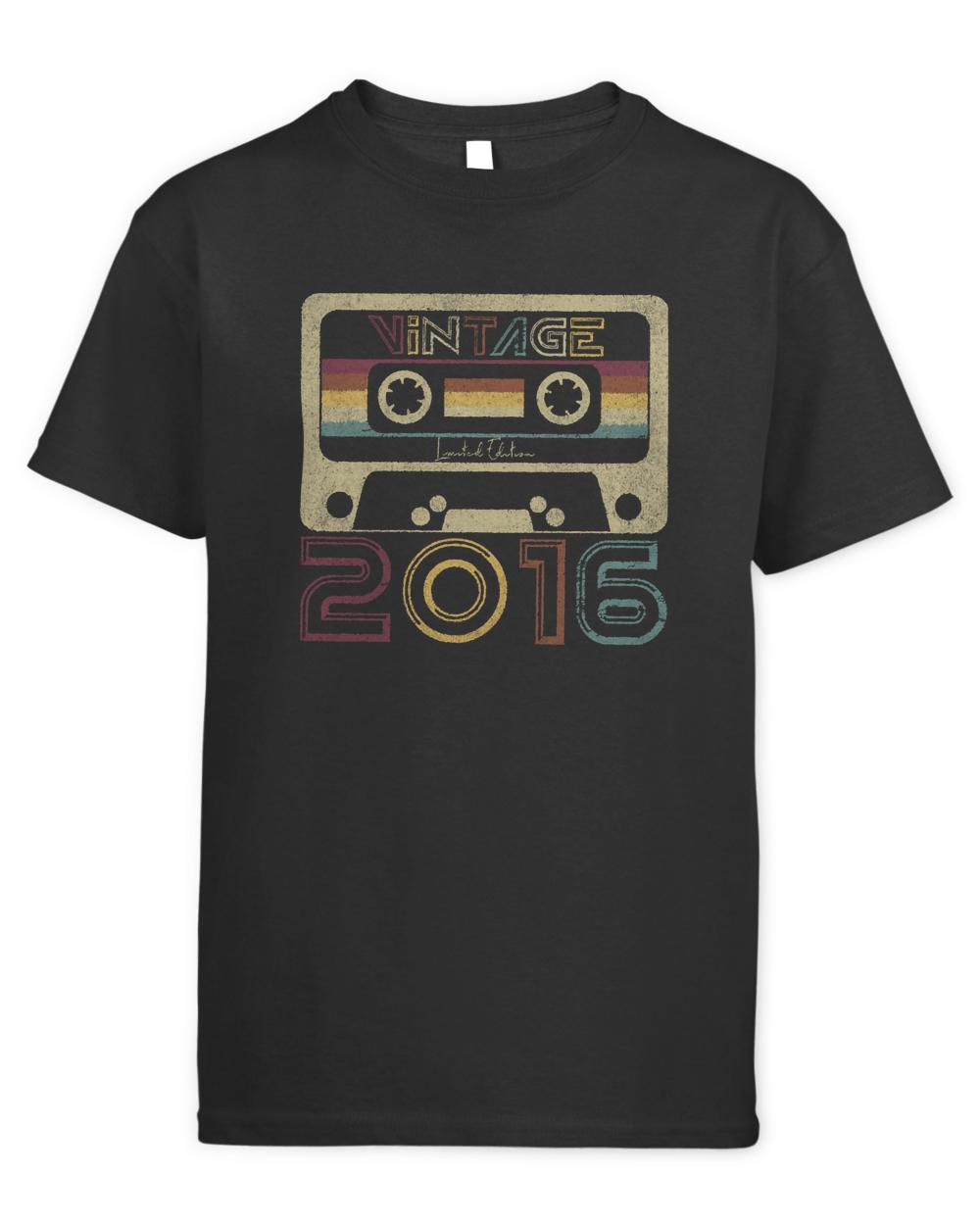 Vintage 2016 T-ShirtVintage 2016 7th Birthday T-Shirt