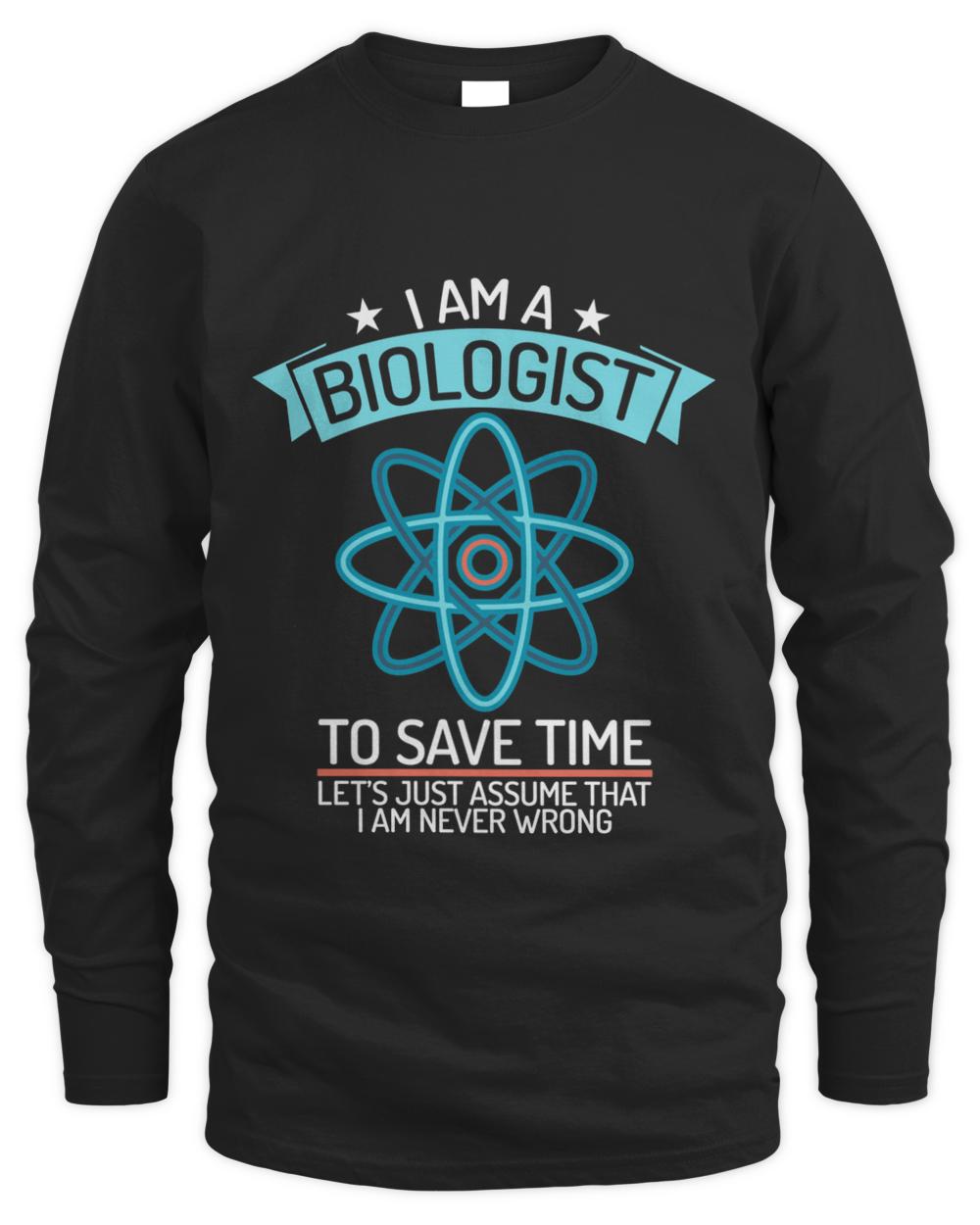 New im a biologist funny science saying science lover t-shirt