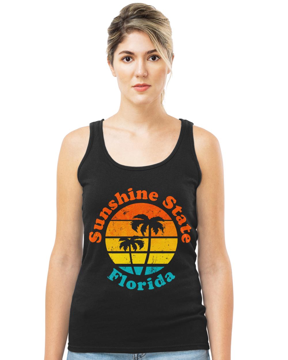 Florida T- Shirt Florida Sunshine State T- Shirt