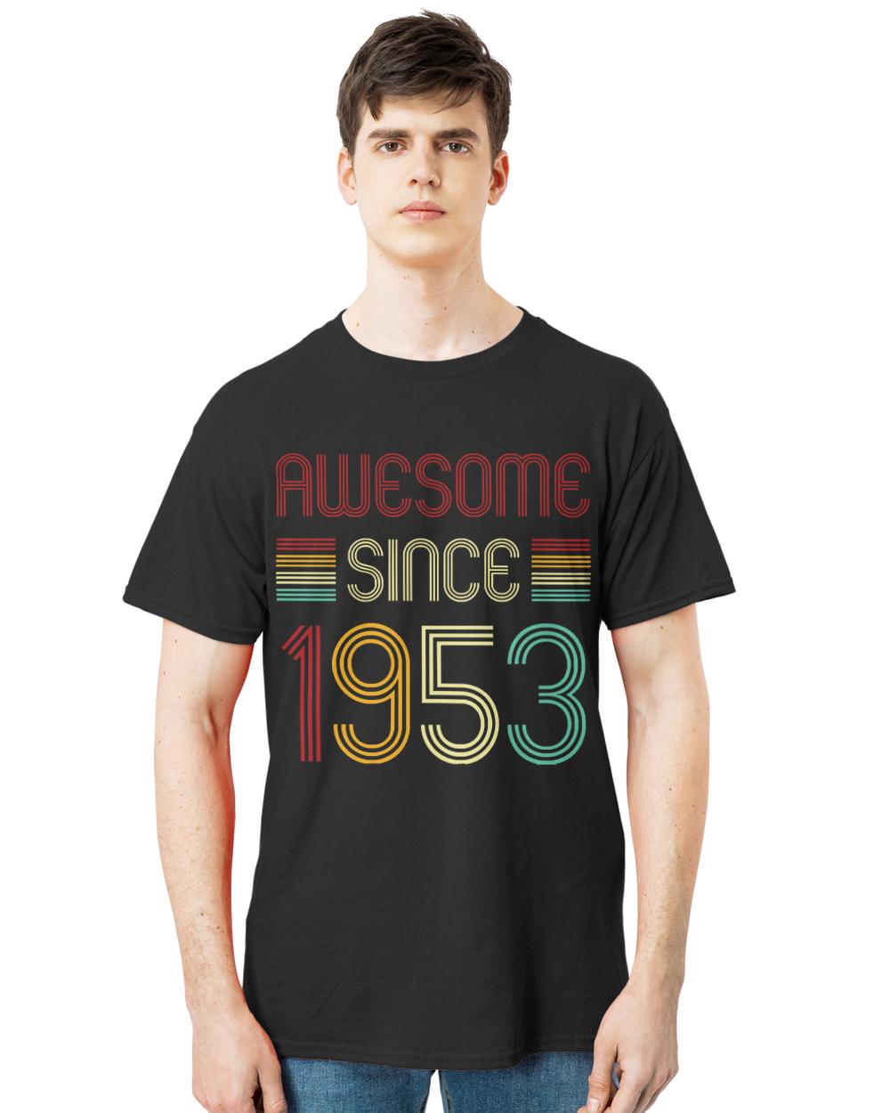 Vintage Awesome Since 1953 T-ShirtVintage Awesome Since 1953 T-Shirt