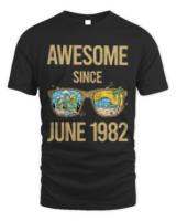 June 1982 T- Shirt Landscape Art - June 1982 T- Shirt