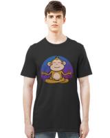 Cool Monkey T- Shirtmonkey yoga T- Shirt