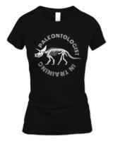 Paleontology T- Shirt Paleontologist in Training Triceratops T- Shirt