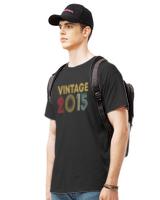 Vintage 2015 T-ShirtVintage 2015 8th Birthday 8 Years Old T-Shirt
