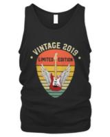 Vintage 2019 T- Shirt Vintage 2019 Limited Edition Guitar T- Shirt