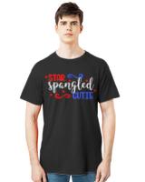 4th Of July T- Shirt Star Spangled Cutie 4th of July T- Shirt