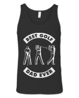 Golf Father T- Shirt Best Golf Dad Ever T- Shirt (1)