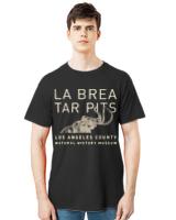 Natural History Museum T- Shirt La Brea Tar Pits 1 by © Buck Tee Originals
