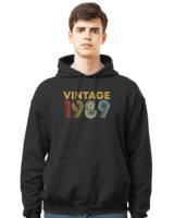 Vintage 1989 T-ShirtVintage 1989 34th Birthday 34 Years Old T-Shirt