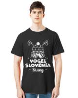 Slovenia T- Shirt Vogel Slovenia Ski design T- Shirt