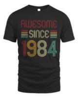 Vintage Awesome Since 1984 T-ShirtVintage Awesome Since 1984 T-Shirt