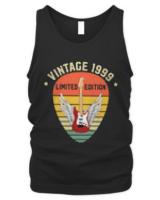 Vintage 1999 T- Shirt Vintage 1999 Limited Edition Guitar T- Shirt