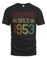 Vintage Awesome Since 1953 T-ShirtVintage Awesome Since 1953 T-Shirt