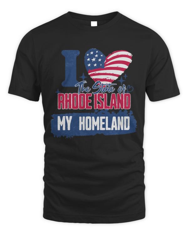 Rhode Island T-ShirtRhode Island my homeland T-Shirt
