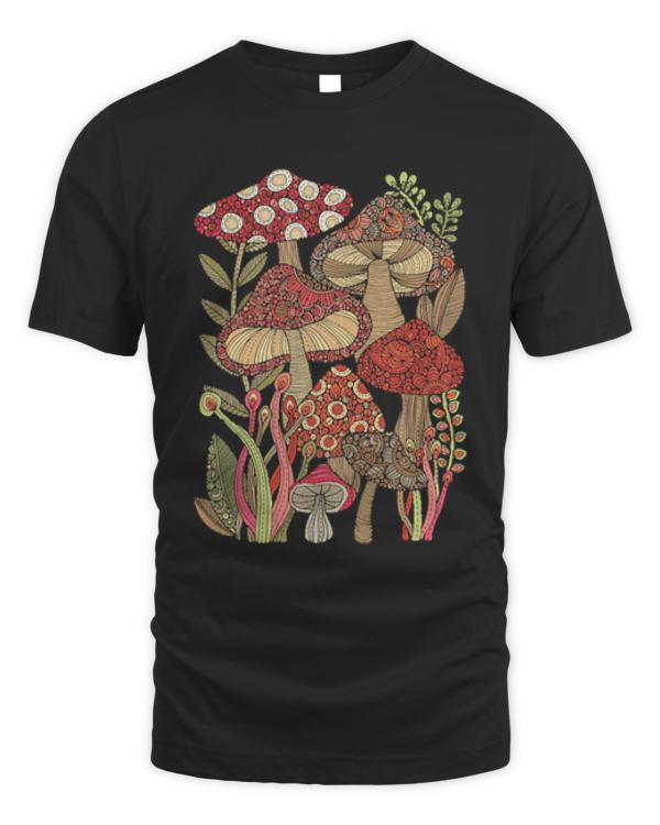 Mushrooms T- Shirt Fungo T- Shirt