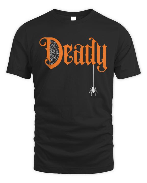 Family Halloween T- Shirt Family Halloween - Deady for Daddy T- Shirt
