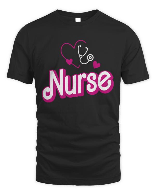 Nurse T-ShirtRetro Nurse Gifts Nurse Week Gifts Womens Funny Nurse T-Shirt_by KsuAnn_