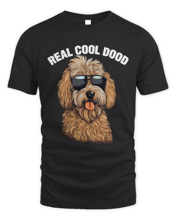 Goldendoodle T-ShirtGoldendoodle - Real Cool Dood T-Shirt