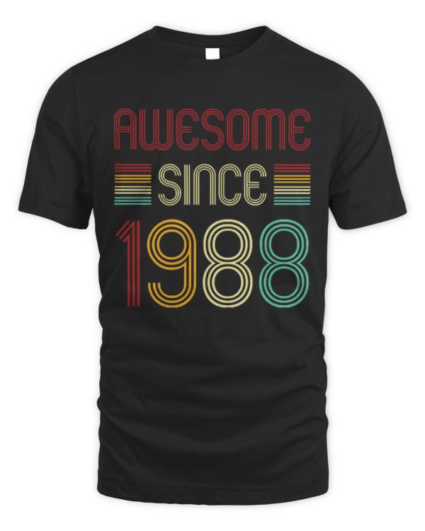 Vintage Awesome Since 1988 T-ShirtVintage Awesome Since 1988 T-Shirt