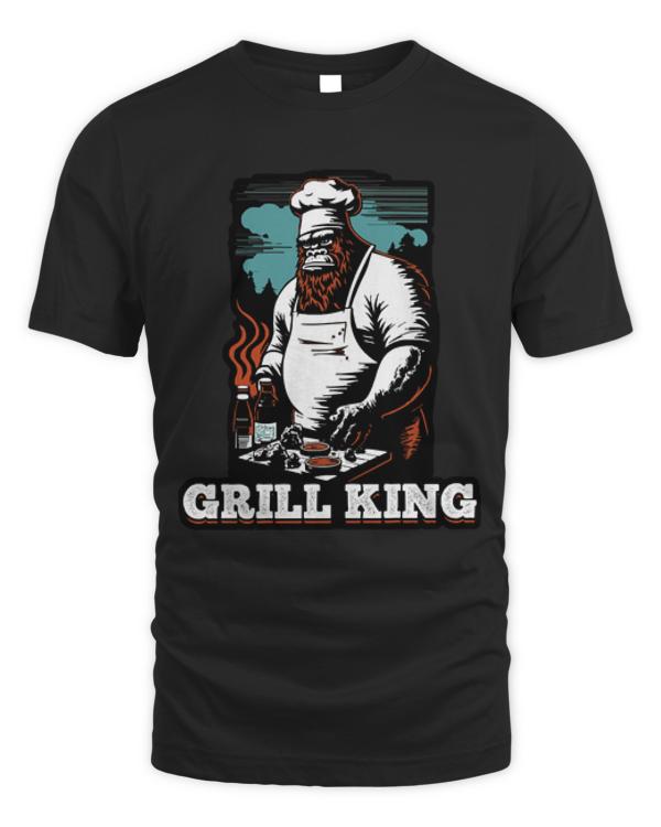 Grill T-ShirtGrill - Bigfoot Grill King T-Shirt (2)