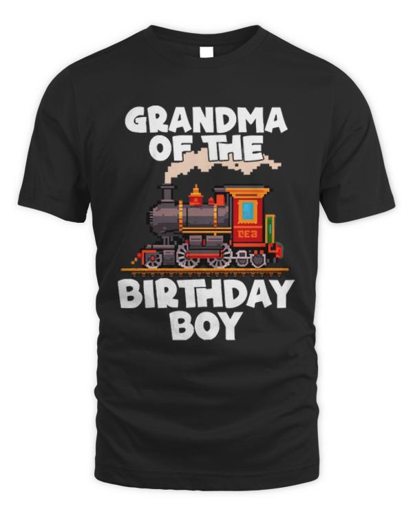 Grandma Of The Birthday Boy T-ShirtGrandma Of The Birthday Boy T-Shirt (1)