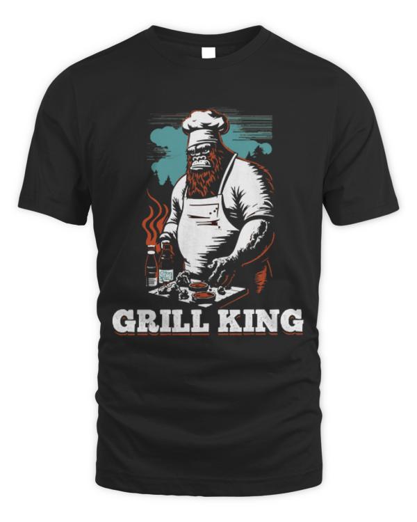Grill T-ShirtGrill - Bigfoot Grill King T-Shirt (3)