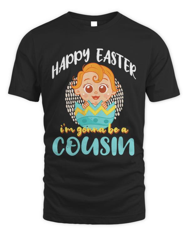 Easter T- Shirt Baby Reveal Egg Easter Day Easter Sunday Cousin T- Shirt