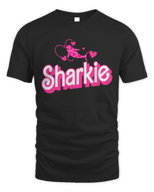 Shark T-ShirtCute Shark Mens Womens Kids Funny Shark T-Shirt_by KsuAnn_