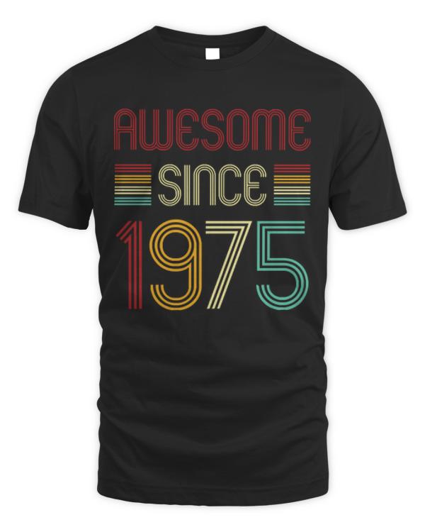 Vintage Awesome Since 1975 T-ShirtVintage Awesome Since 1975 T-Shirt