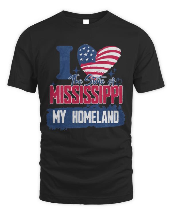 Mississippi T-ShirtMississippi my homeland T-Shirt