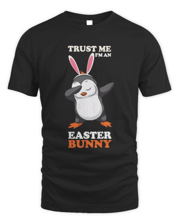 Easter Bunny Dabbing Easter Penguin 3