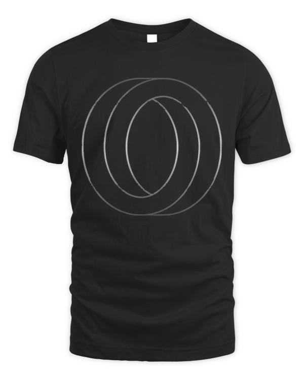 Optical Illusion T-ShirtGeometric Optical Illusion Impossible Circle T-Shirt