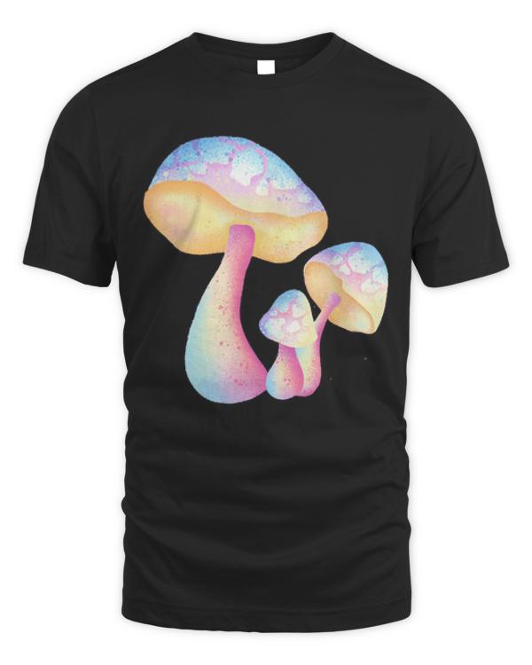 Mushroom T- Shirt Mushroom Group T- Shirt