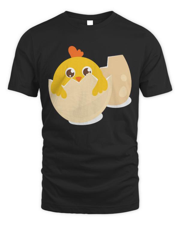 Easter Chicken T- Shirt Easter Chick T- Shirt