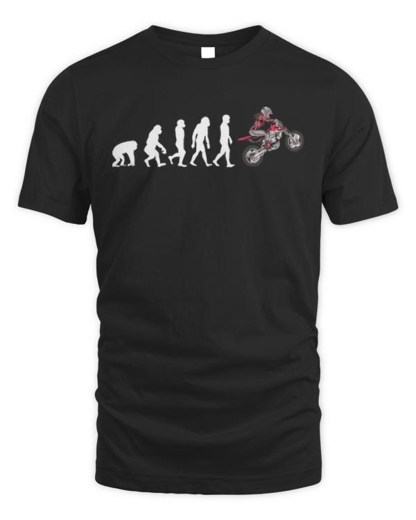 Motocross T-ShirtEvolution of a motocross girl T-Shirt