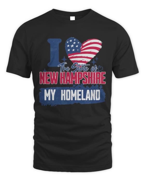 New Hampshire T-ShirtNew Hampshire my homeland T-Shirt