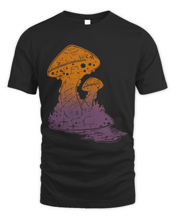 Mushroom T- Shirt Shroom Swamp T- Shirt