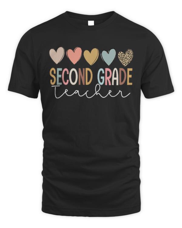 Second Grade Teacher T-ShirtFirst Grade Teacher, Second Grade Teacher, First Day of School, Back To School T-Shirt