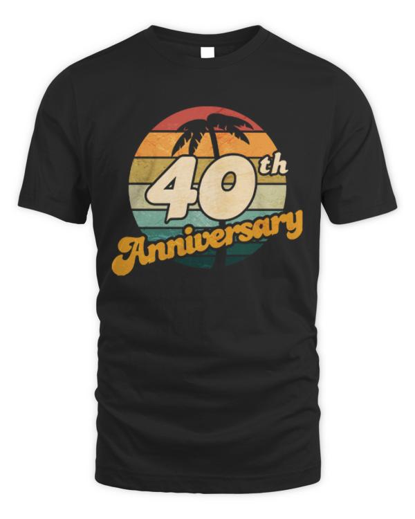 40th Anniversary T- Shirt40th Anniversary T- Shirt