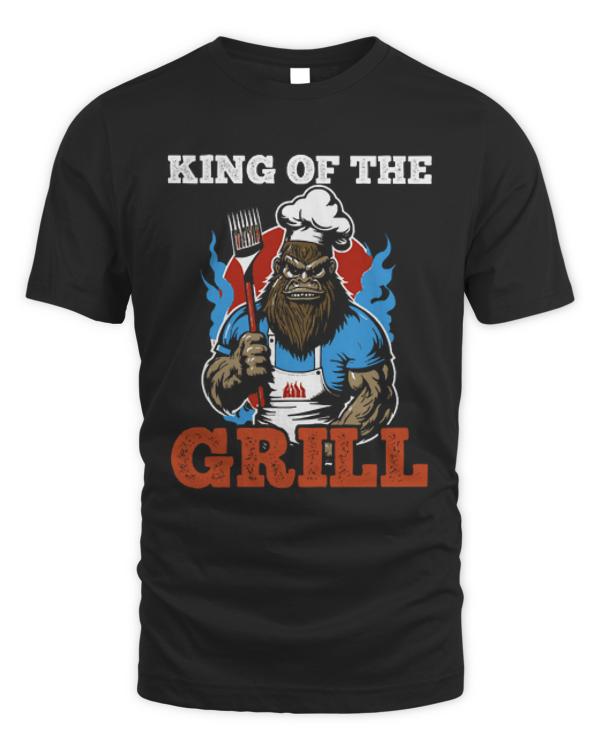 Grill T-ShirtGrill - Bigfoot King Of The Grill T-Shirt