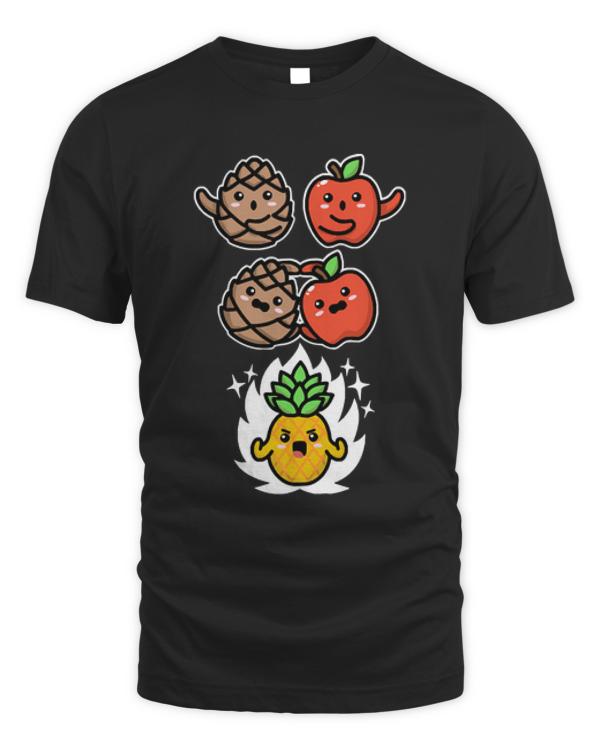 Mashup Funny T-ShirtMashup Pine Apple Fusion Super Pineapple T-Shirt_by DetourShirts_