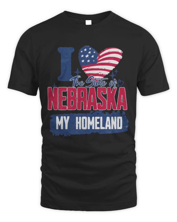 Nebraska T-ShirtNebraska my homeland T-Shirt