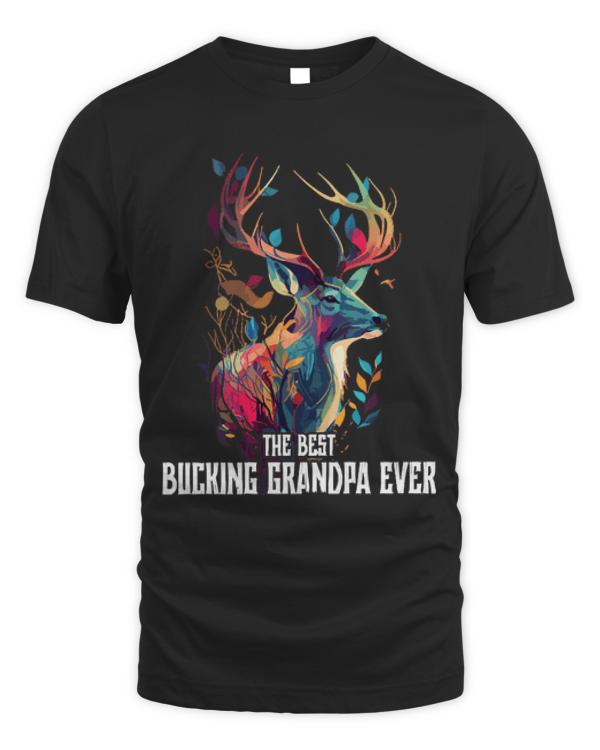 Grandpa T-ShirtGrandpa - The Best Bucking Grandpa Ever T-Shirt (1)